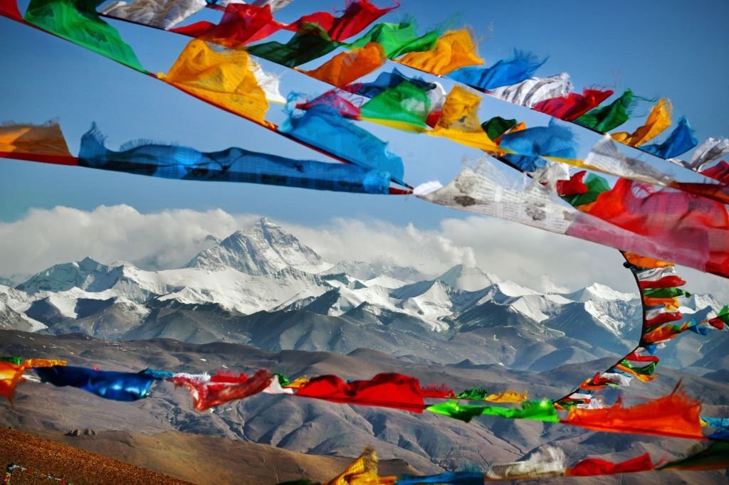 View from everest Base Camp Heli Tour